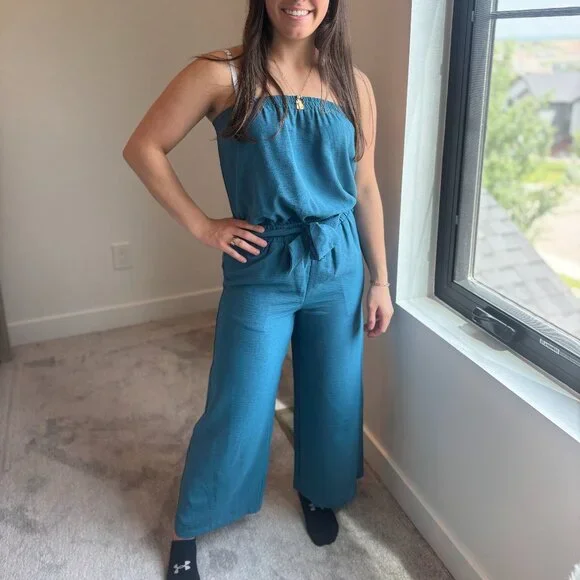Bishop + Young Sea Glass Free Spirit Jumpsuit